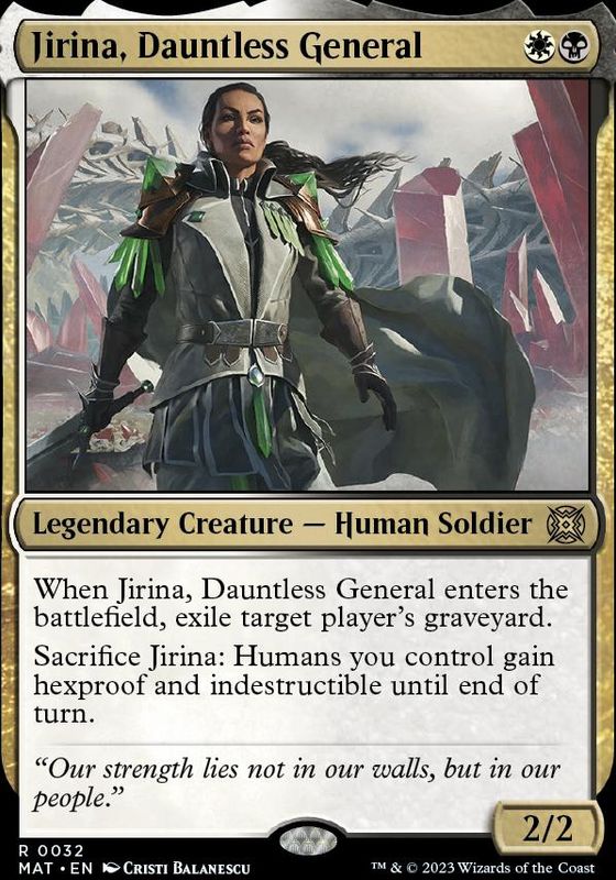 Jirina, Dauntless General