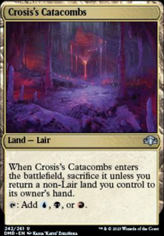 Crosis's Catacombs (foil)
