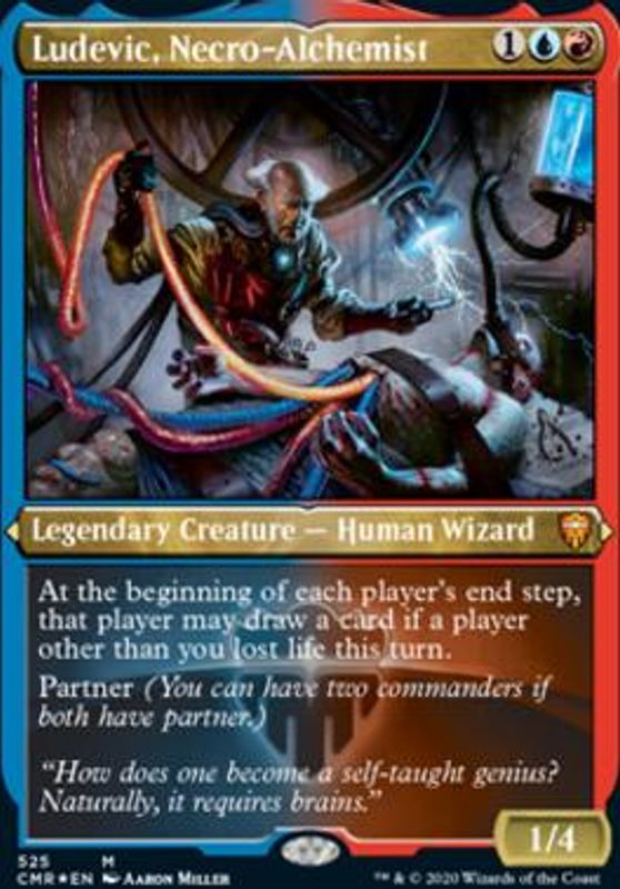 Ludevic, Necro-Alchemist (Foil-Etched)