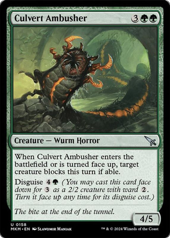 Culvert Ambusher (Foil)