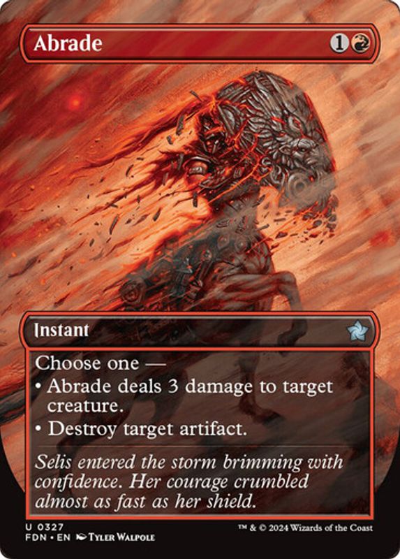 Abrade (Borderless)