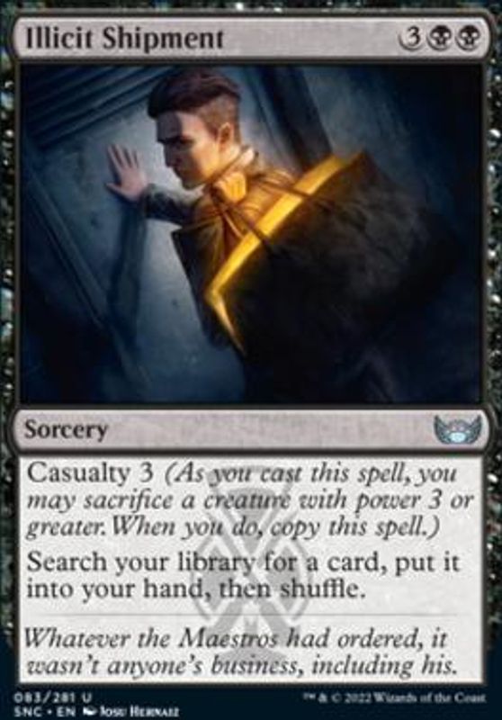 Illicit Shipment (foil)