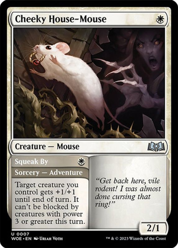 Cheeky House-Mouse (Foil)