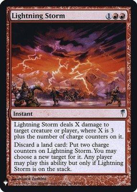 Hovedbilde Lightning Storm (Foil)