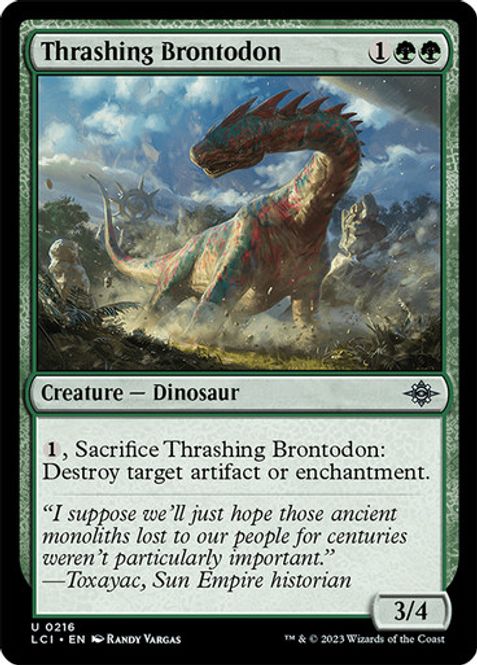 Hovedbilde Thrashing Brontodon (Foil)
