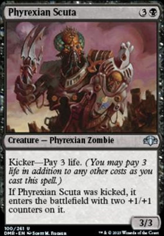 Phyrexian Scuta (foil)