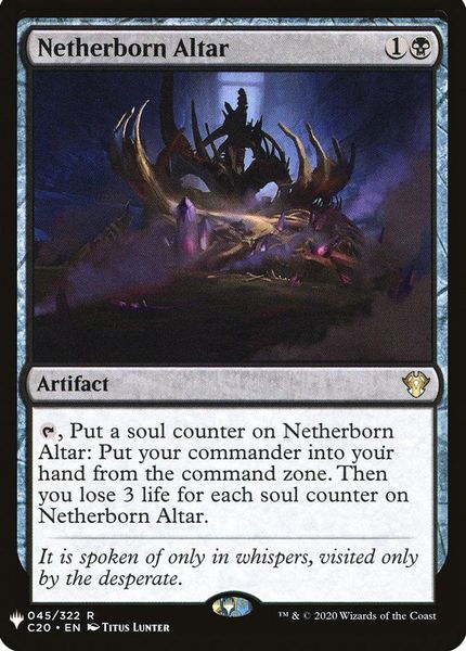 Hovedbilde Netherborn Altar (Commander ...