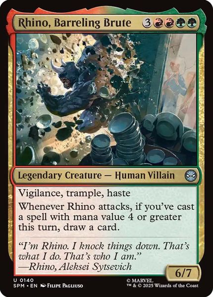 Hovedbilde Rhino, Barreling Brute
