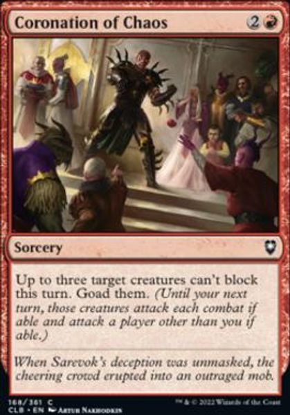 Hovedbilde Coronation of Chaos (foil)