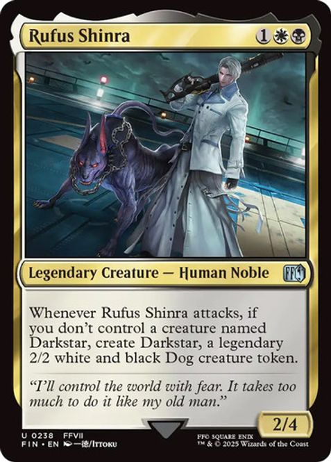 Hovedbilde Rufus Shinra