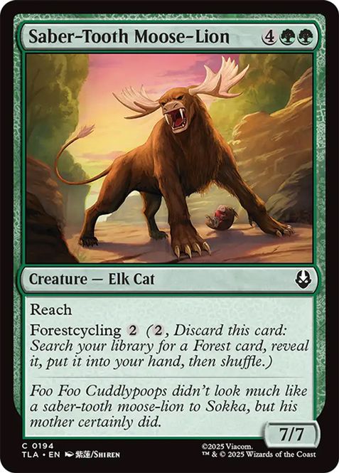 Hovedbilde Saber-Tooth Moose-Lion
