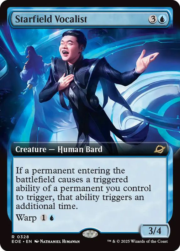 Starfield Vocalist (#328) (Extended Art)