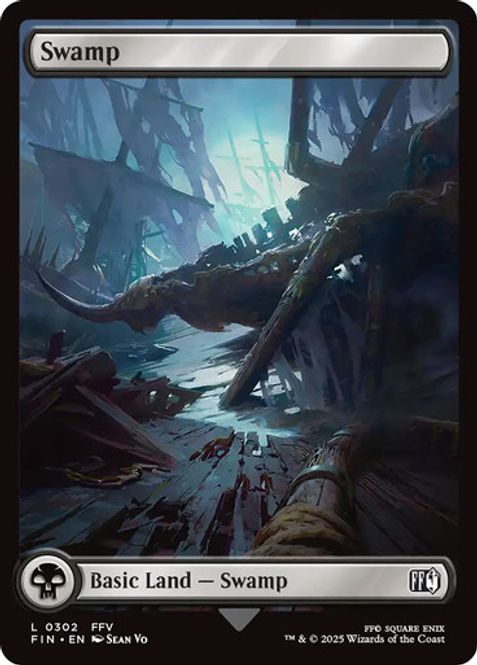 Hovedbilde Swamp (#302) (Full Art)