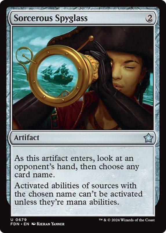 Sorcerous Spyglass (Foil)