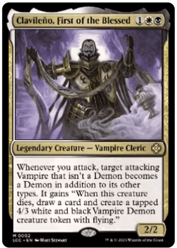 Clavileno, First of the Blessed