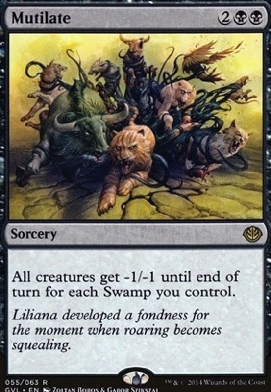 Mutilate (Garruk vs Liliana)