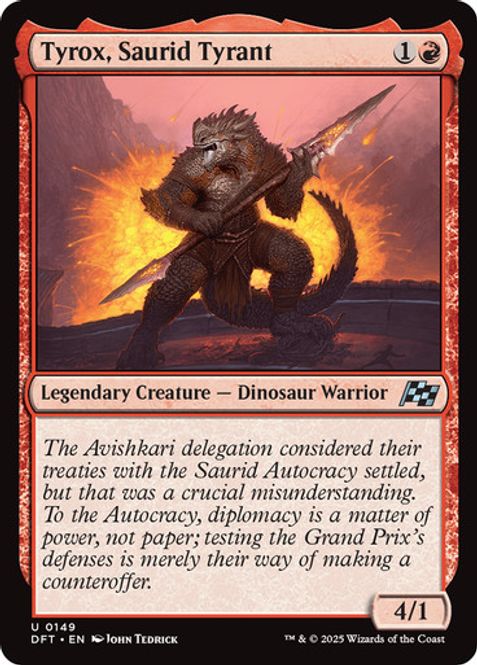 Hovedbilde Tyrox, Saurid Tyrant
