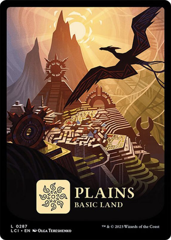Plains (#287) (Full Art) (Foil)