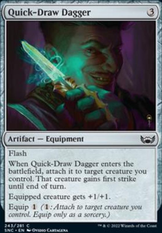 Quick-Draw Dagger