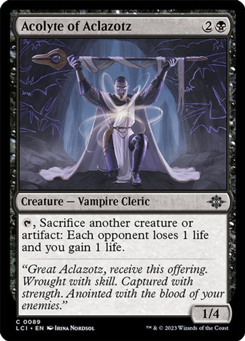 Hovedbilde Acolyte of Aclazotz (Foil)