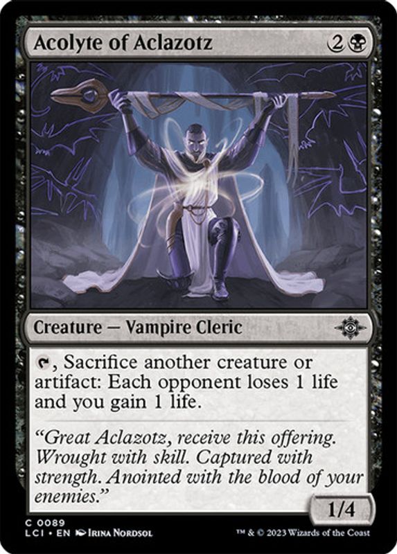 Acolyte of Aclazotz (Foil)
