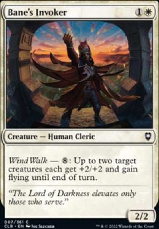 Bane's Invoker (foil)