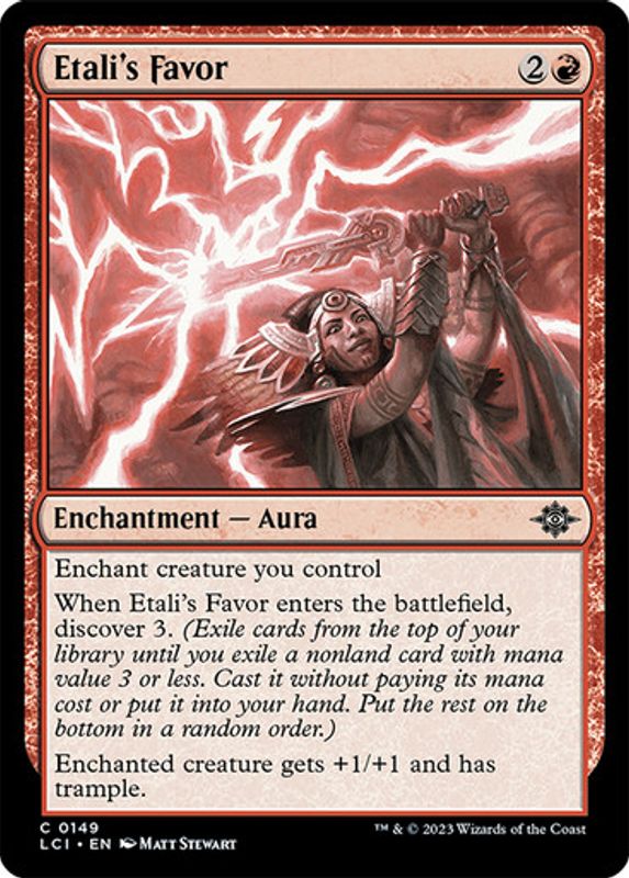 Etali's Favor (Foil)