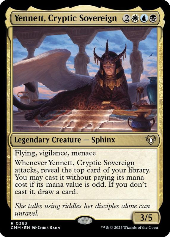 Yennett, Cryptic Sovereign (foil)