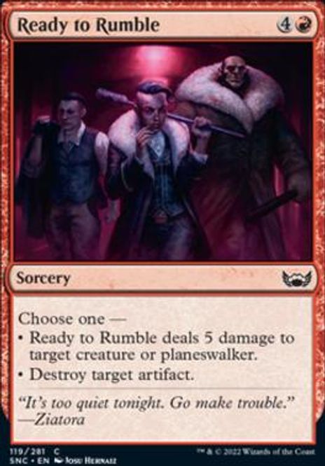 Hovedbilde Ready to Rumble (foil)