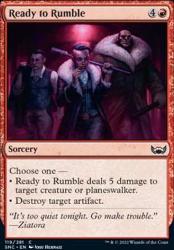 Ready to Rumble (foil)