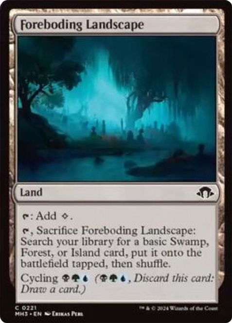 Hovedbilde Foreboding Landscape (Foil)