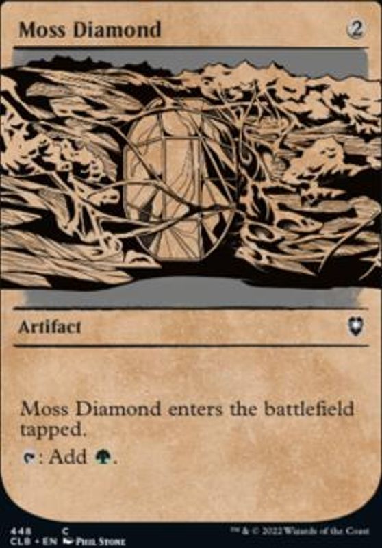 Moss Diamond (Showcase, foil)