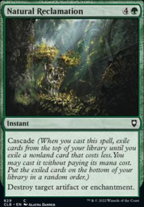 Natural Reclamation