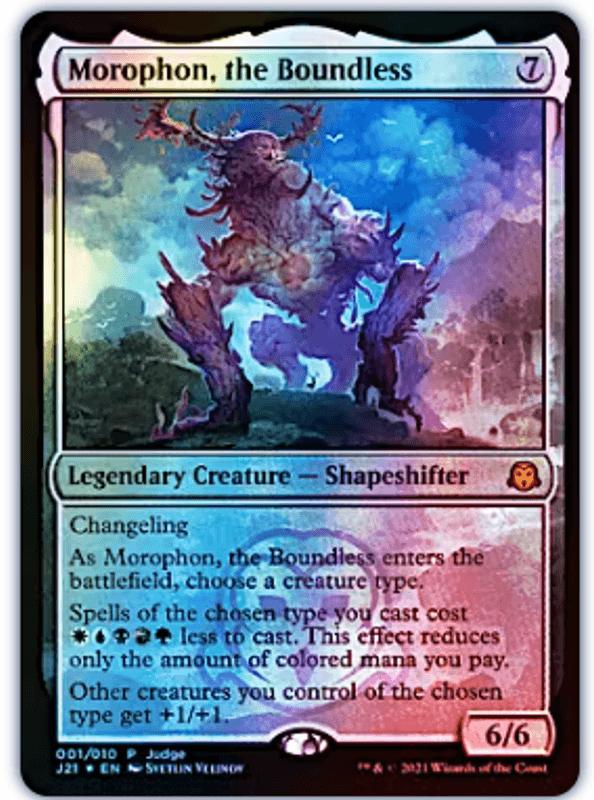 Morophon, the Boundless (Judge Foil)