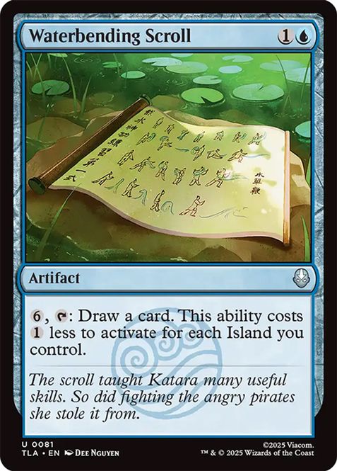 Hovedbilde Waterbending Scroll (Foil)