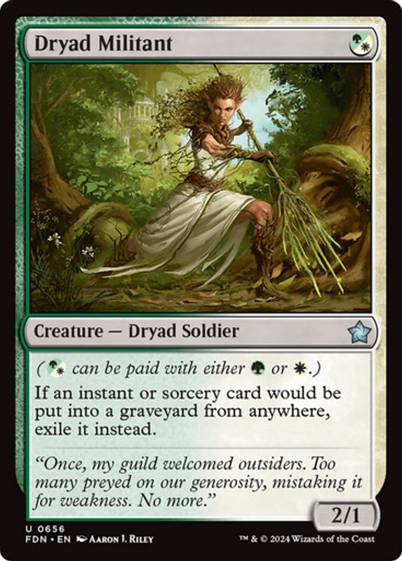 Dryad Militant (Foil)
