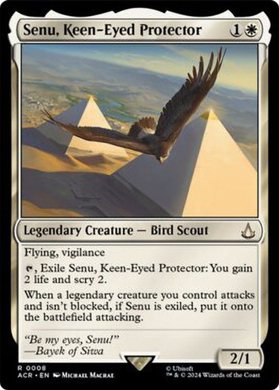 Senu, Keen-Eyed Protector (Foil)
