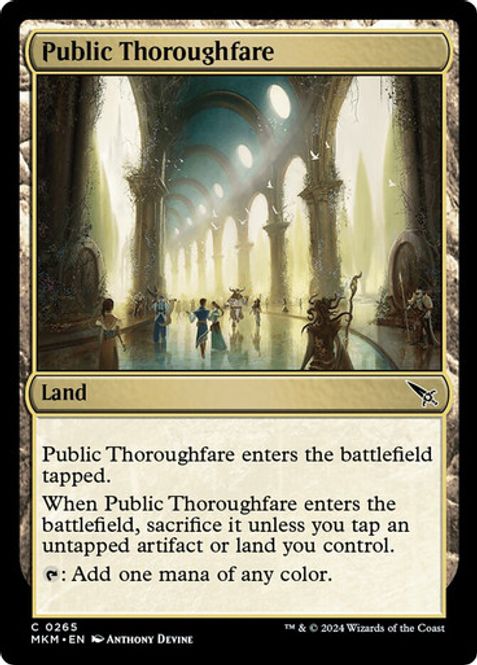 Hovedbilde Public Thoroughfare (Foil)