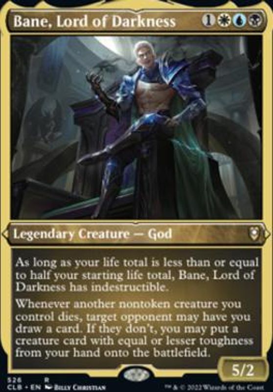 Bane, Lord of Darkness (Foil Etched)