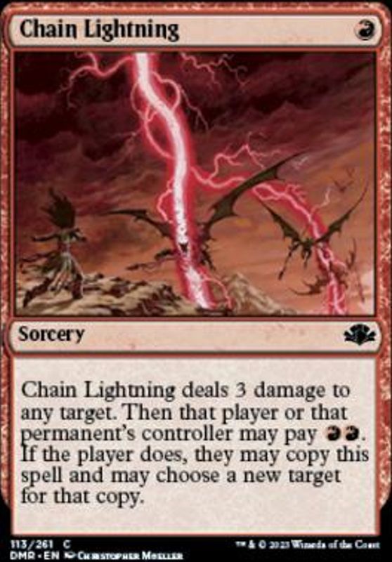 Chain Lightning (foil)