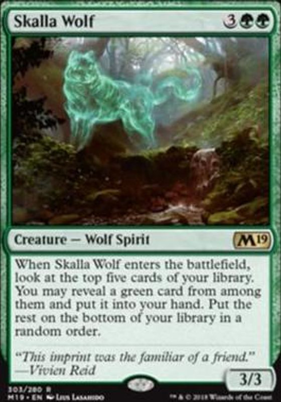 Skalla Wolf (Planeswalker Deck)
