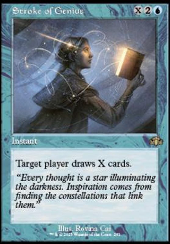 Stroke of Genius (Retro Frame) (foil)