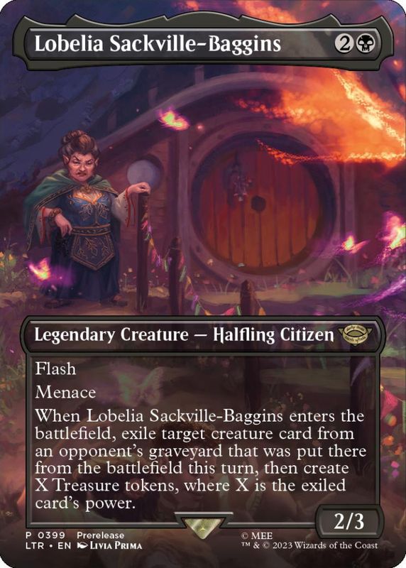 Lobelia Sackville-Baggins (Prerelease Foil)