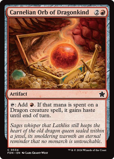 Hovedbilde Carnelian Orb of Dragonkind