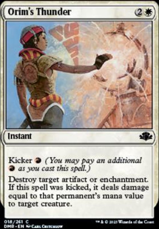 Orim's Thunder (foil)
