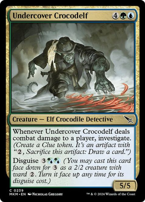 Hovedbilde Undercover Crocodelf (Foil)