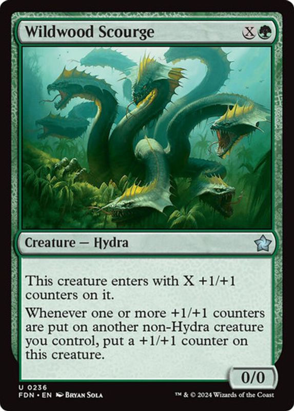 Wildwood Scourge (Foil)