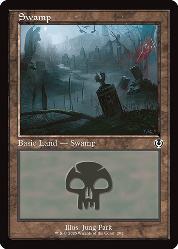 Swamp (#292) (Retro Frame) (Foil)