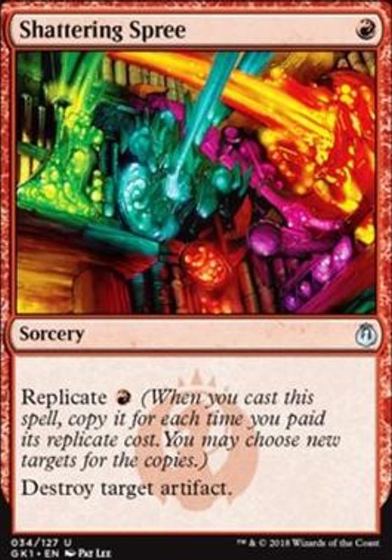 Shattering Spree