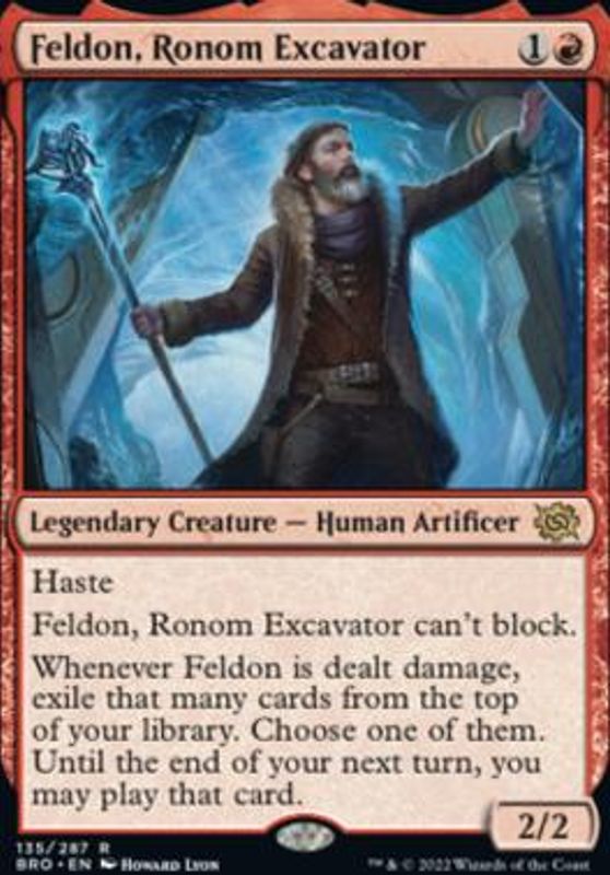 Feldon, Ronom Excavator (foil)